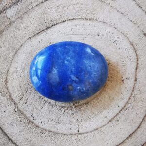 Pierre amulette Aventurine Bleue ovale