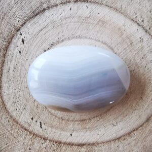 Pierre amulette Agate ovale